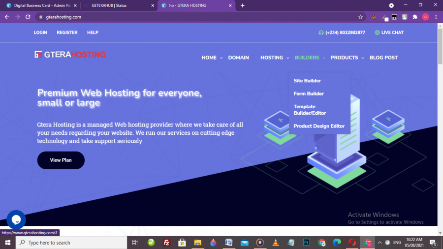 How to Use Gterahosting Digital Business Card Builder- Step by Step Guide
